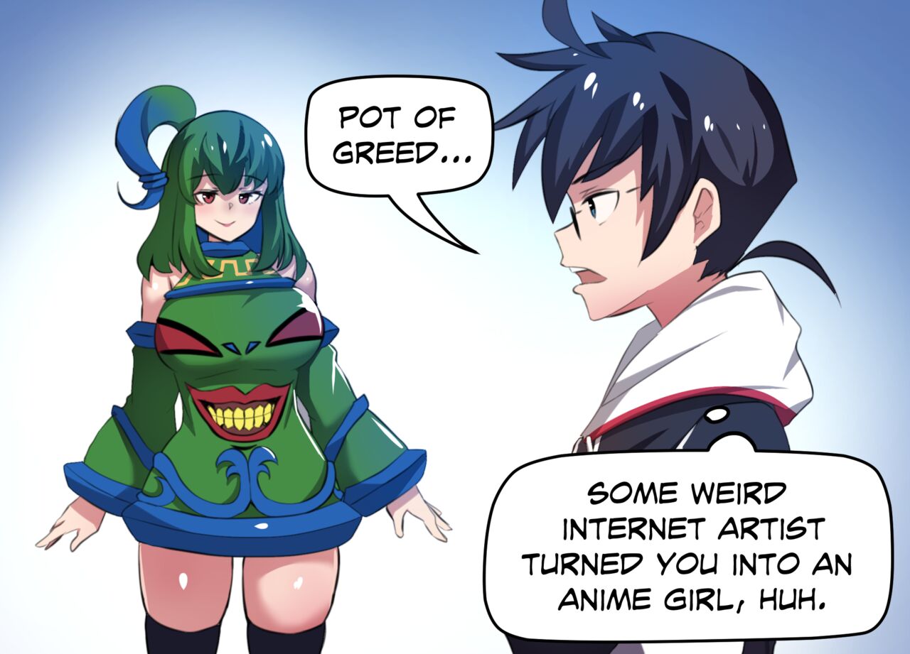 Oh No, Yugioh Mangaka Kazuo Takahashi Has Died! Anyway, What Does Pot Of Greed Do? page 4 full