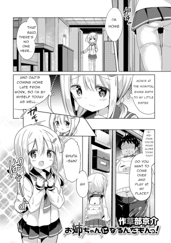 Onee-chan ni Narudamon! | I'm Going to Be an Older Sister! cover