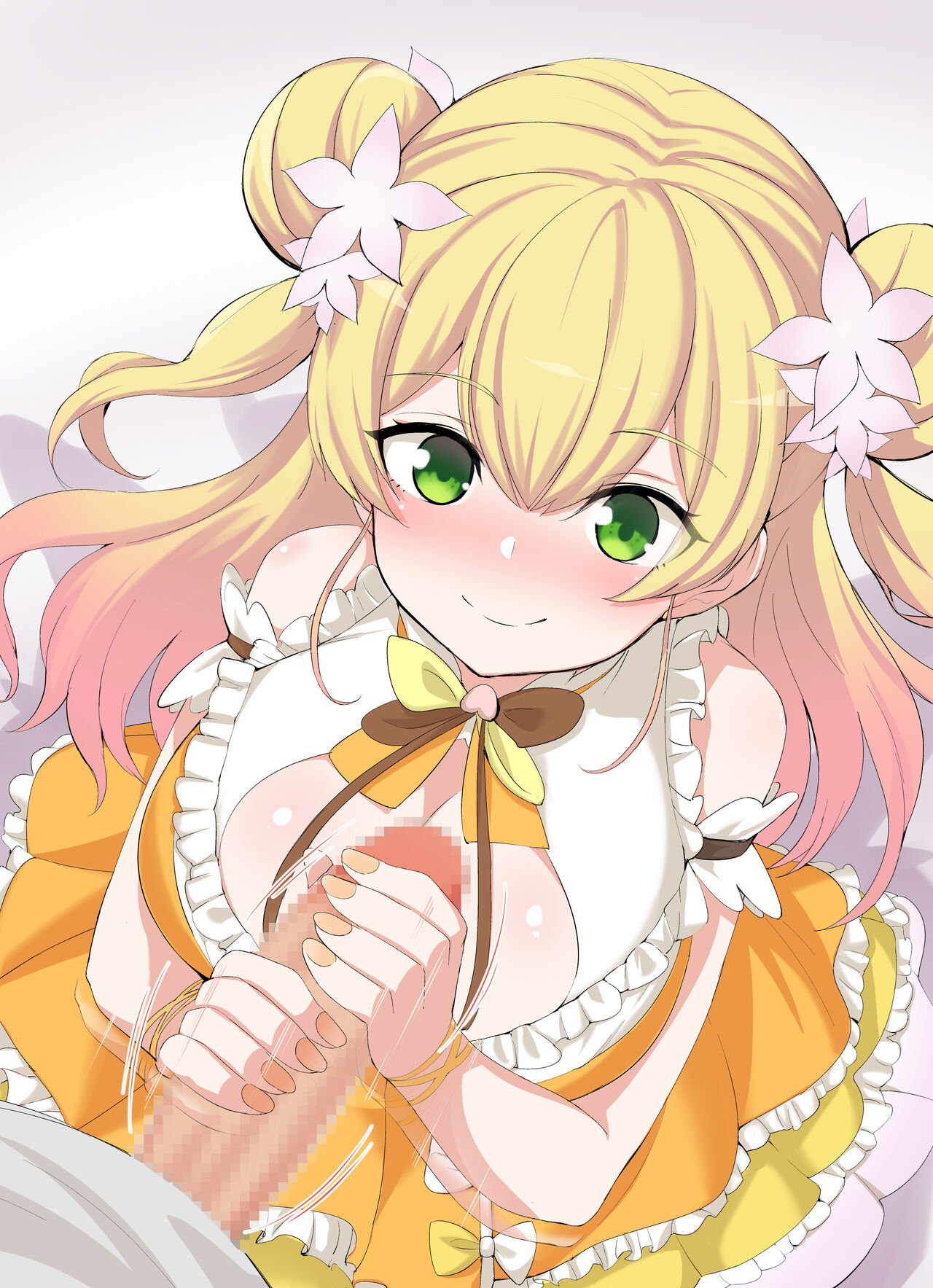 《手コキ》桃〇ねね／Momosu〇 Nene Fanbox page 1 full