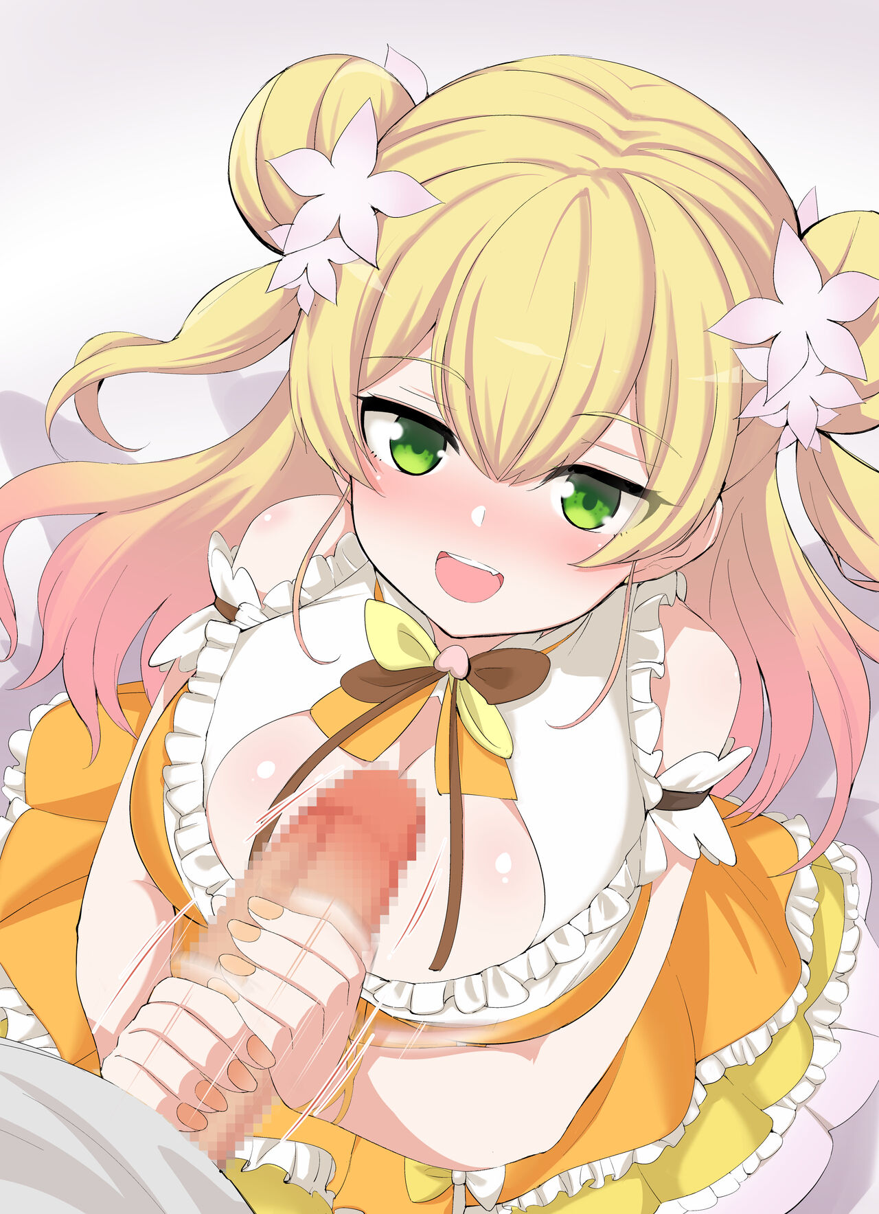 《手コキ》桃〇ねね／Momosu〇 Nene Fanbox page 2 full