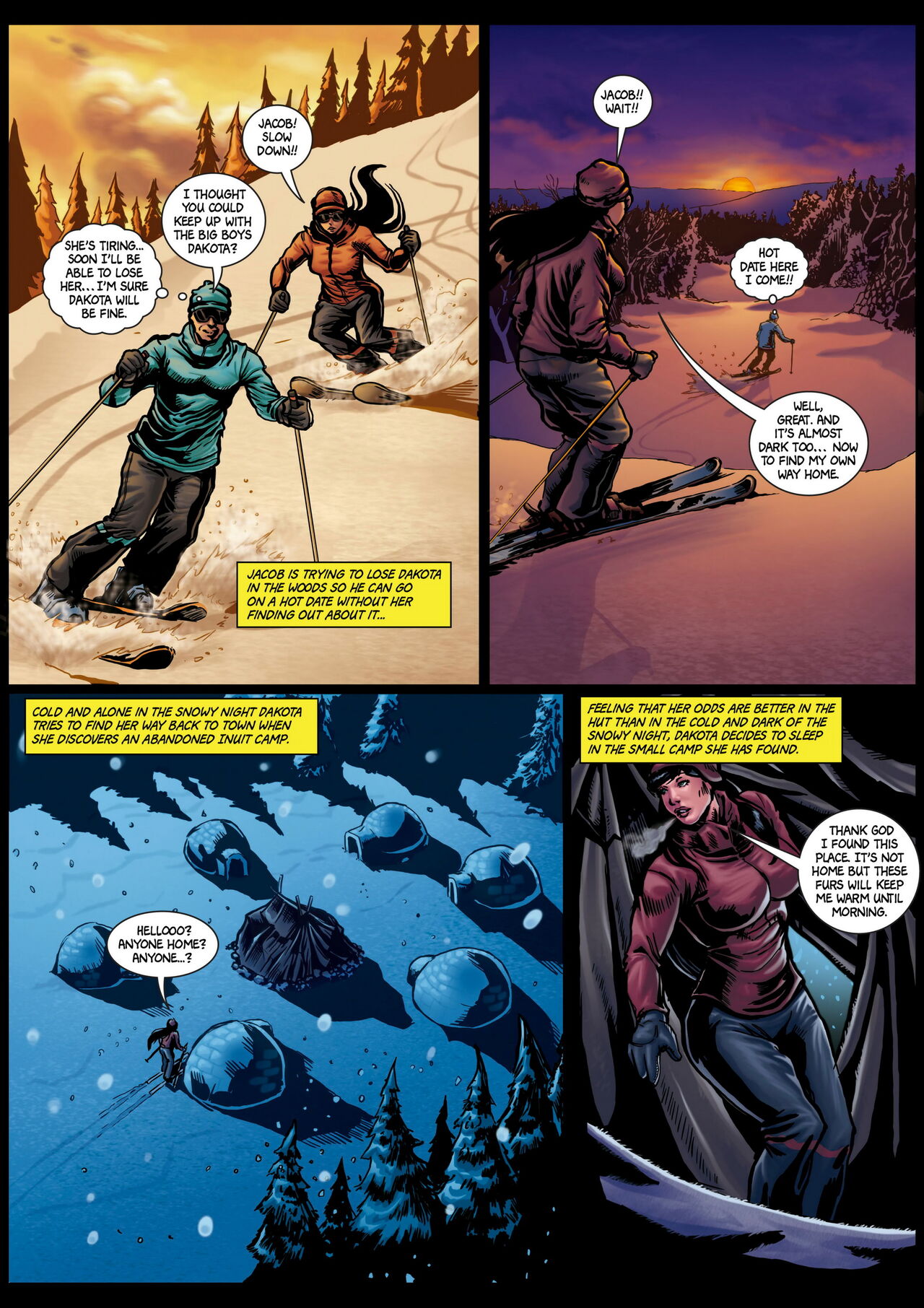 ZZZ Comics - Grow in the Snow page 3 full