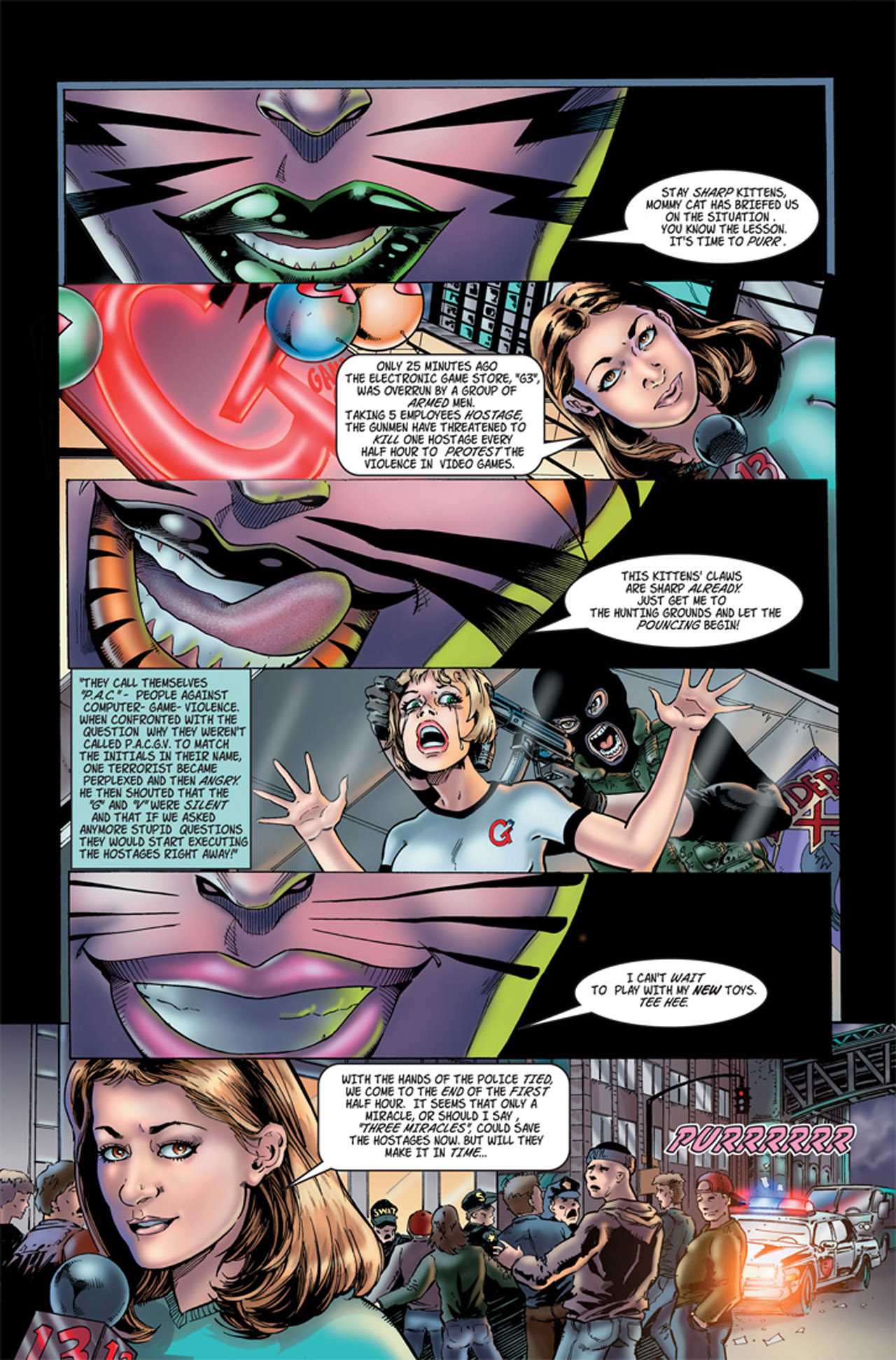3 Little Kittens - Purrr-Fect Weapons V2002 #1 page 3 full