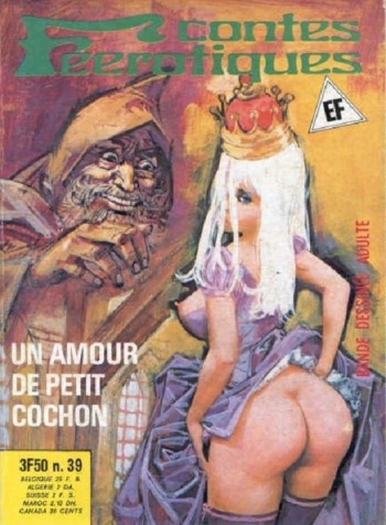 Elvifrance - Contes féérotiques 39 -Un amour de petit cochon cover