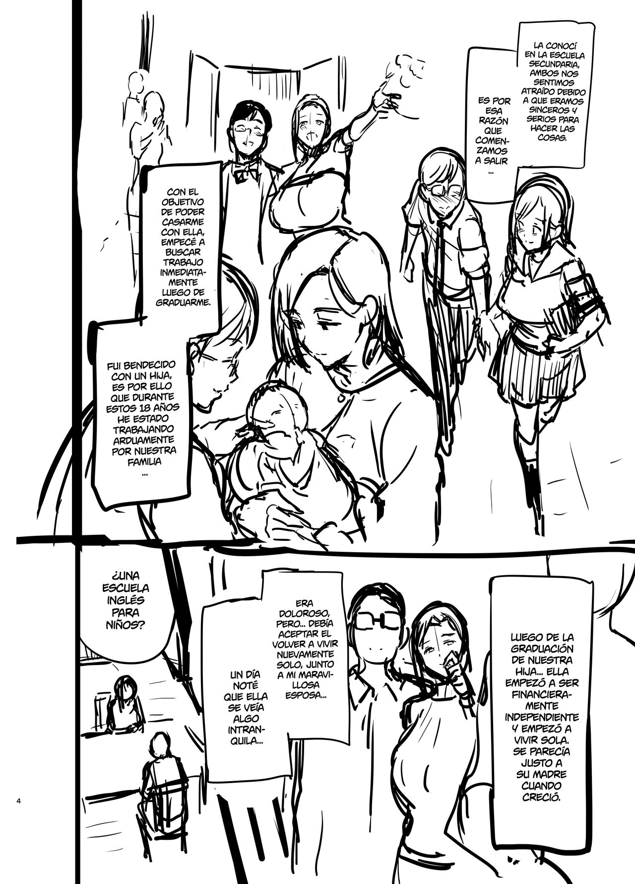 Shidare Sakura ha Kuruku wa Nameku Tochuu-ban page 4 full