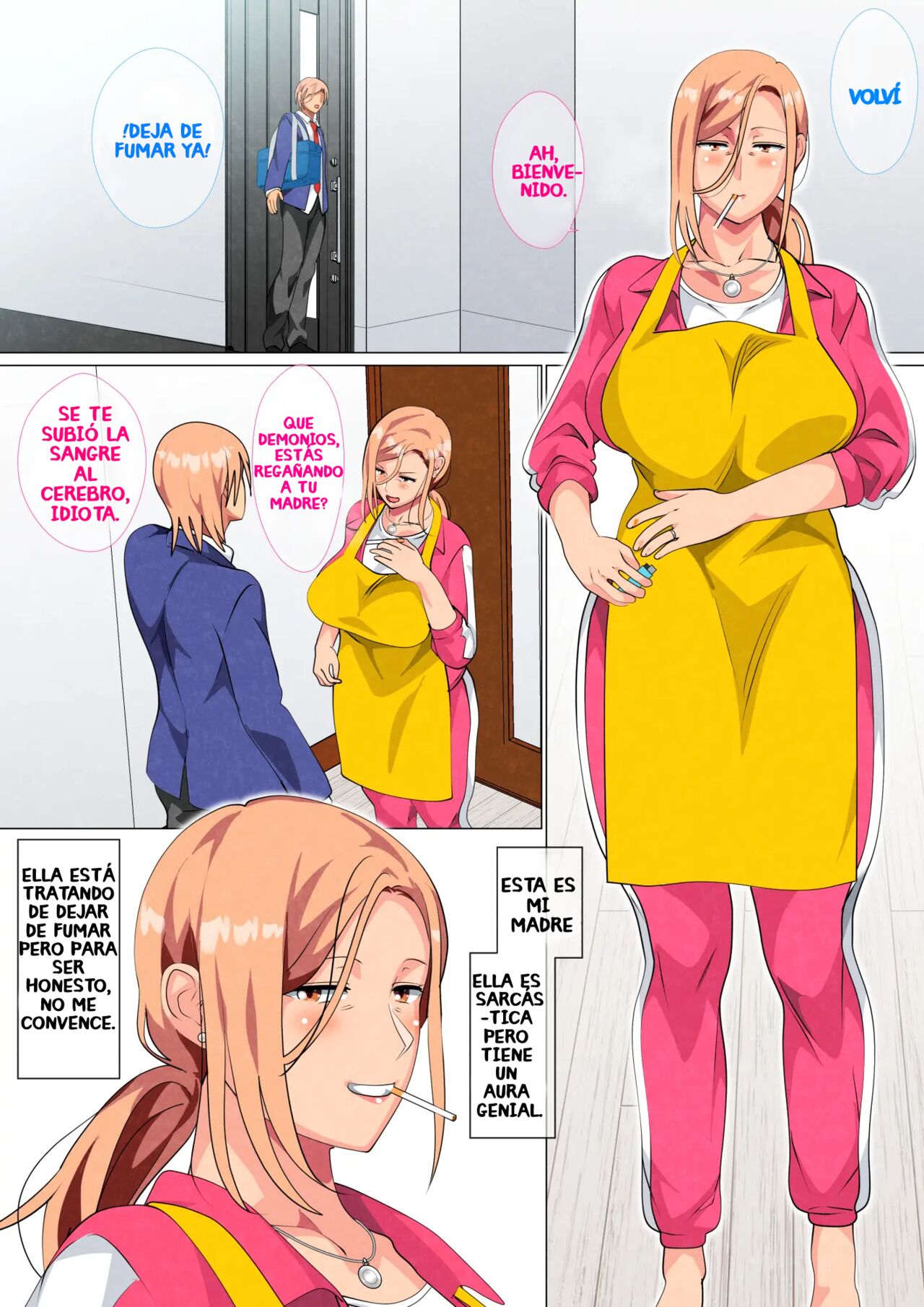 Musuko Ni Yowami O Nigirareta Motoyan No Haha | Hijo Encuentra La Debilidad De Su Madre EX-Delincuente page 3 full