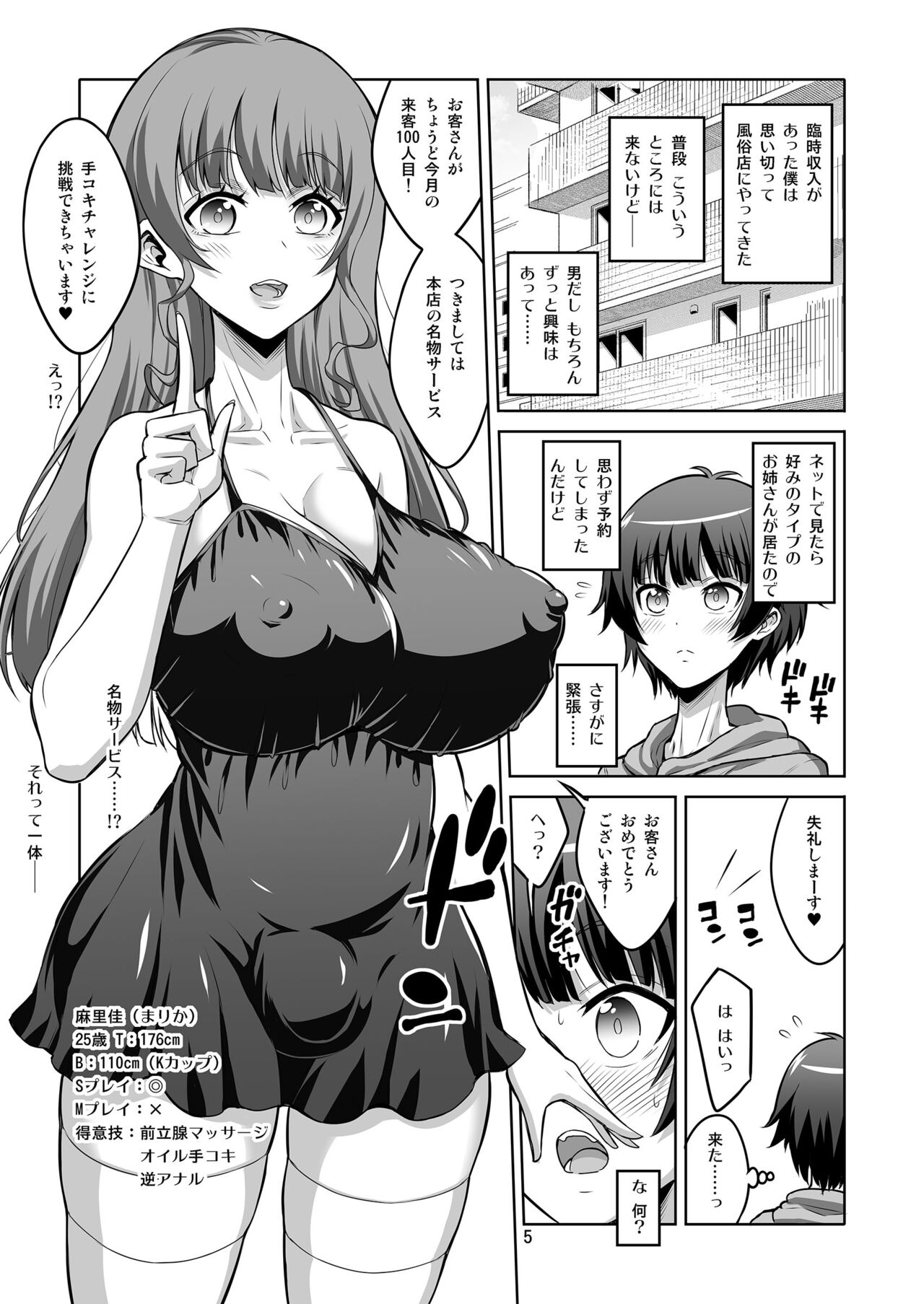 Futanari Fuuzoujou no Wana ni Hamatte, Maso Mesu Otokonoko ni Otosarechaimashita. page 4 full