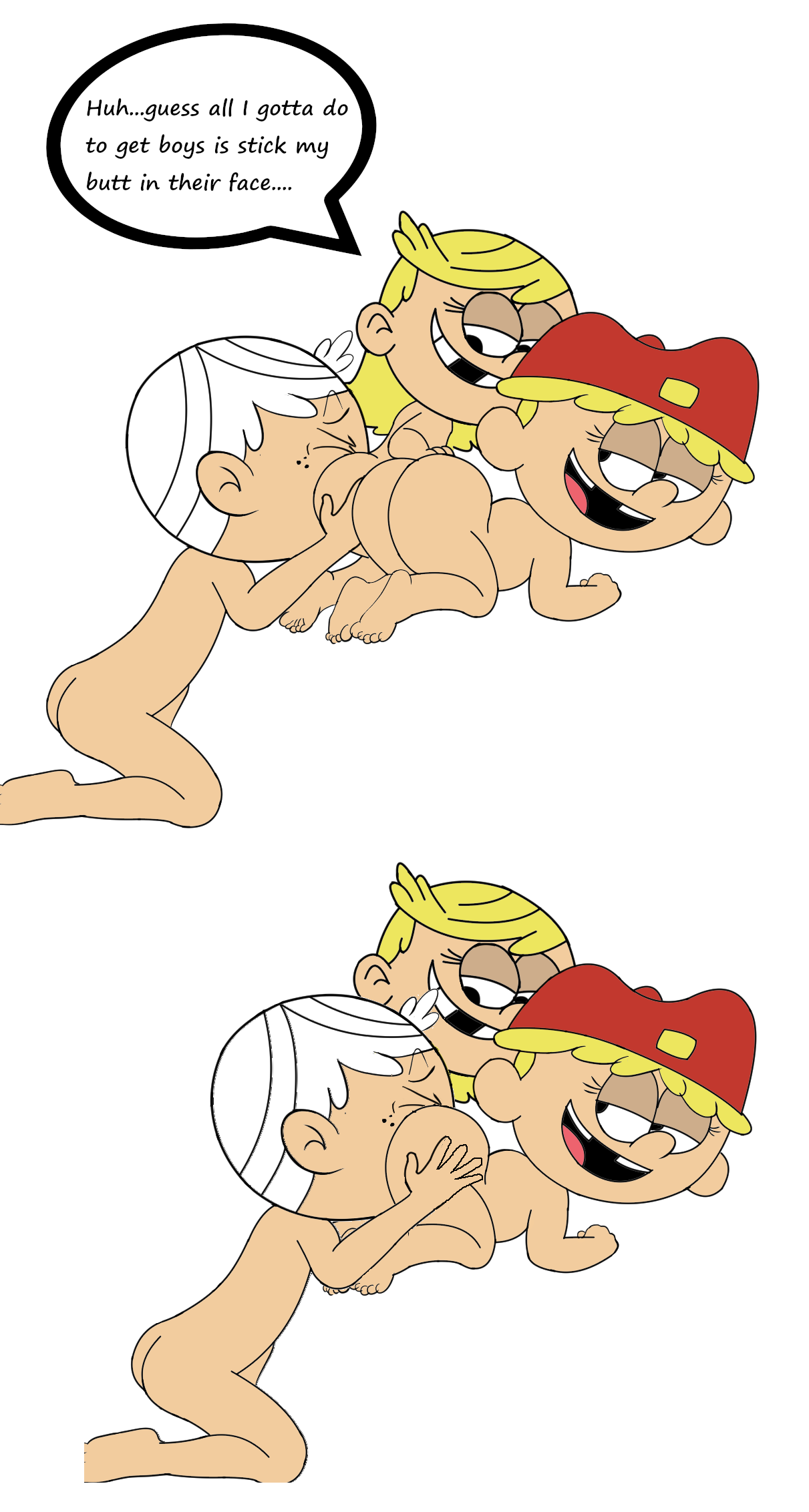 Loli Butt Sniffing page 4 full