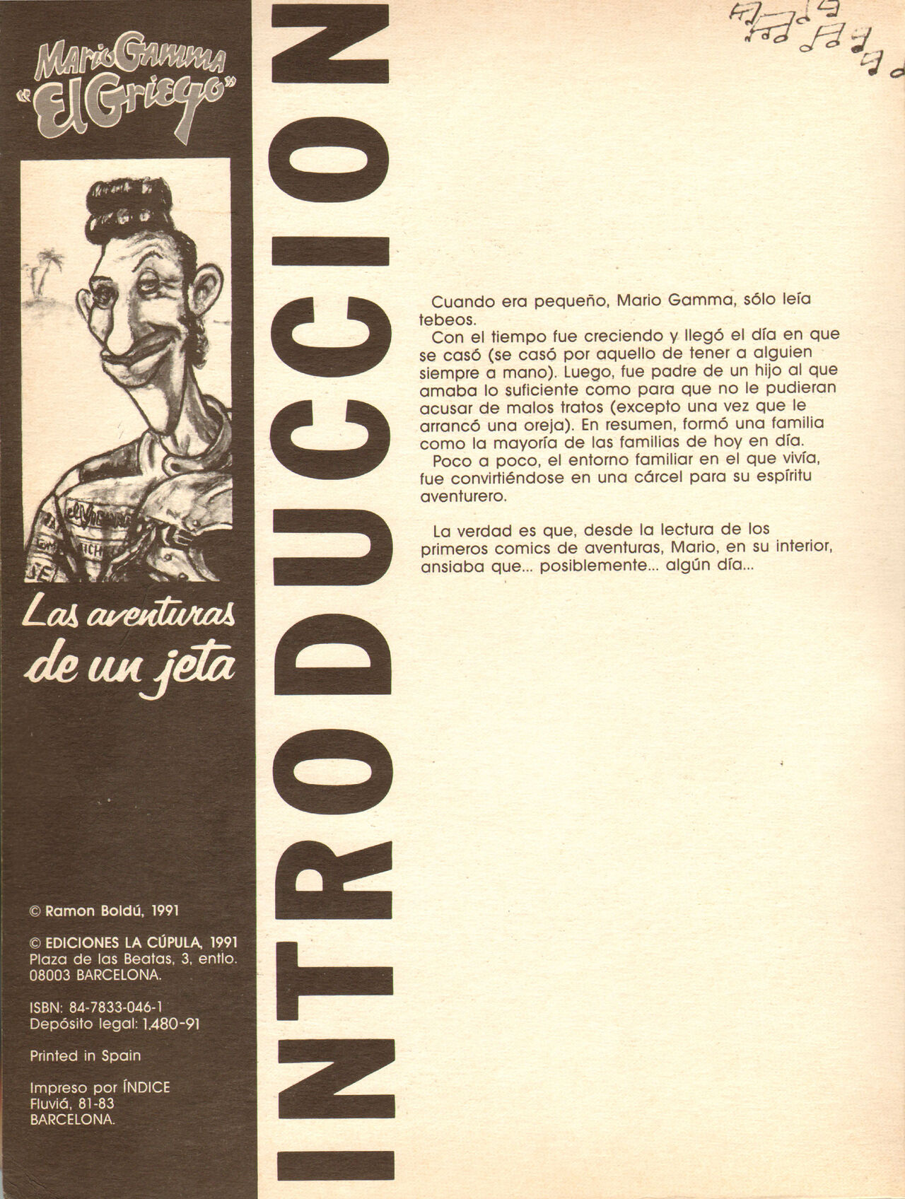 Mario Gamma, El griego page 2 full