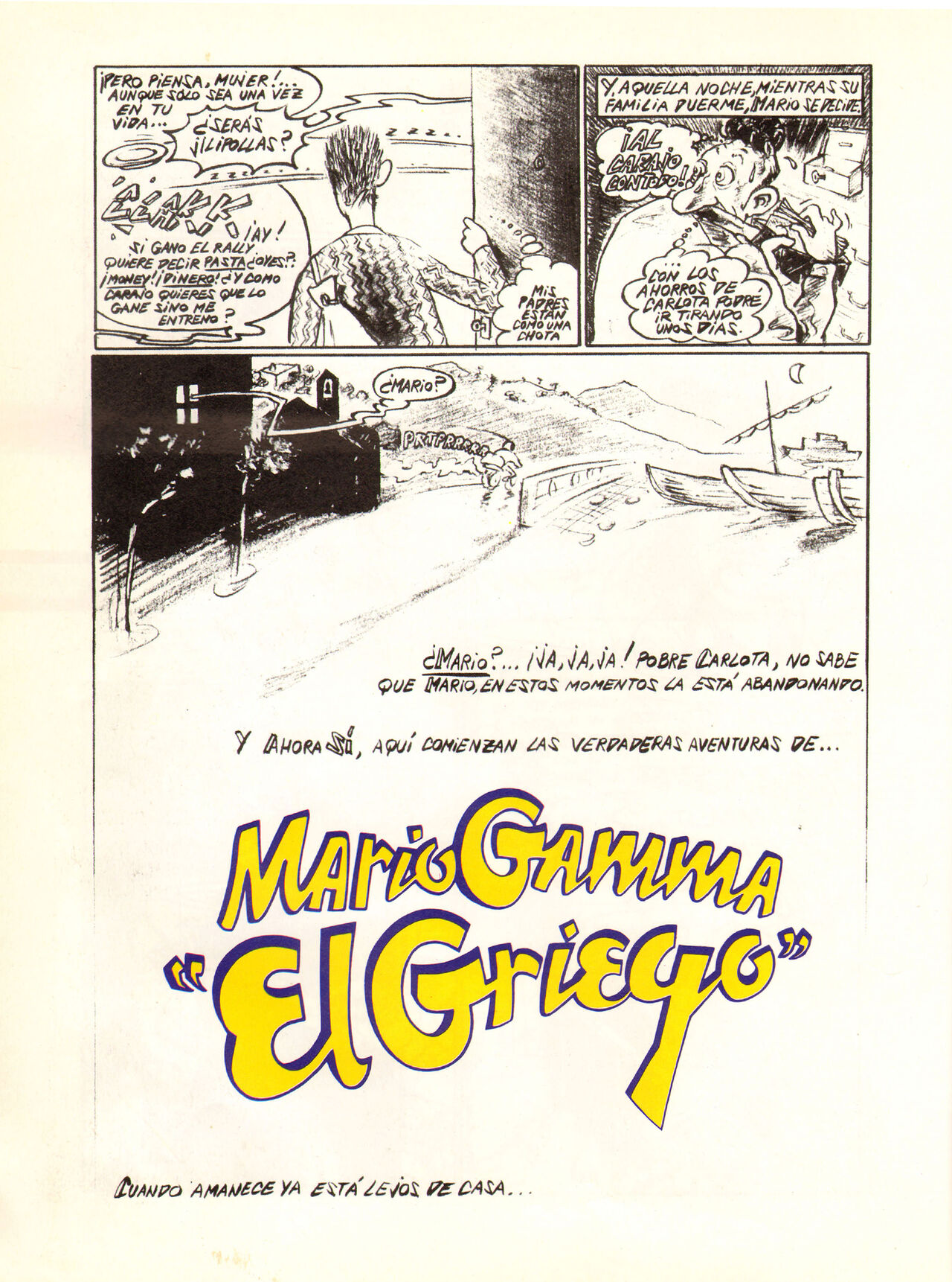 Mario Gamma, El griego page 6 full