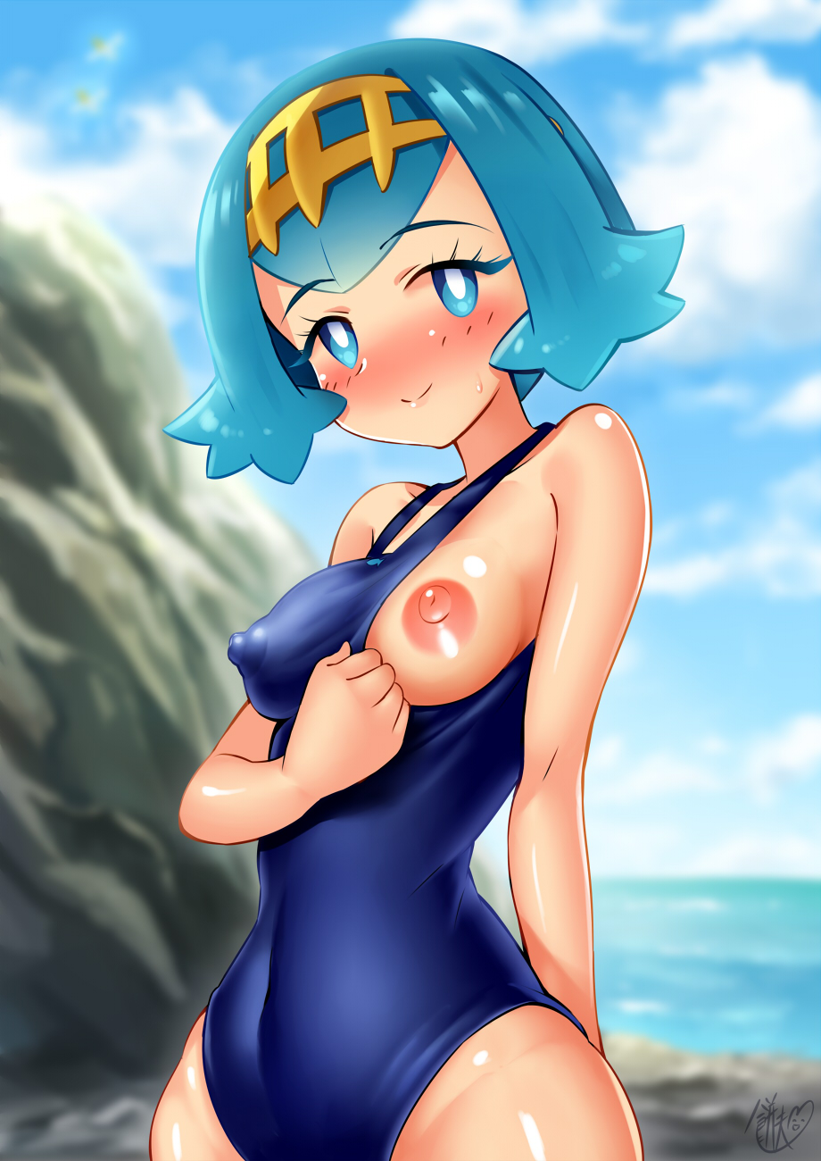 スイレンちゃんが乳首を見せてくれると噂の入り江 page 4 full