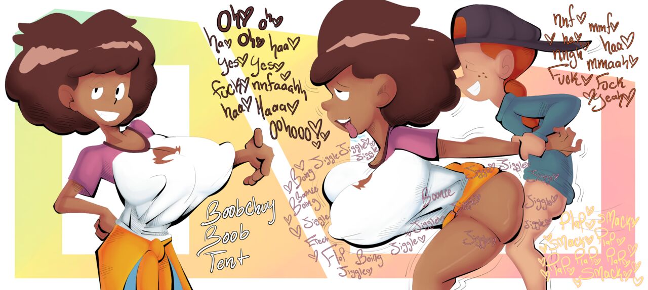Maggie and Anne from amphibia page 1 full