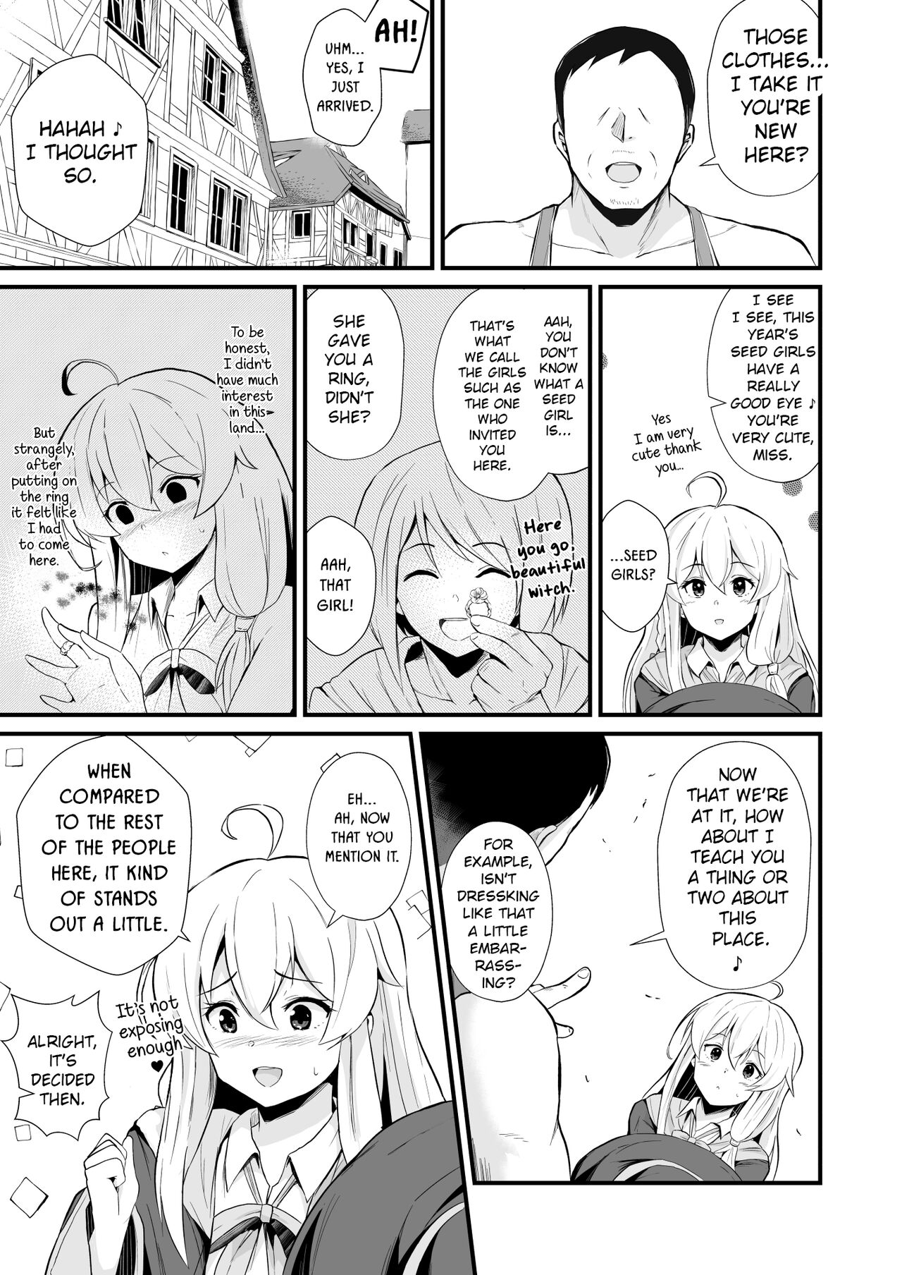 Joushiki Kaihen!! Yarimakuri! Ero Ikoku de Pakopako Sex Daisuki no Dosukebe Hentai Majo ni Natte shimatta no wa Daredeshou? Sou Watashi desu page 4 full