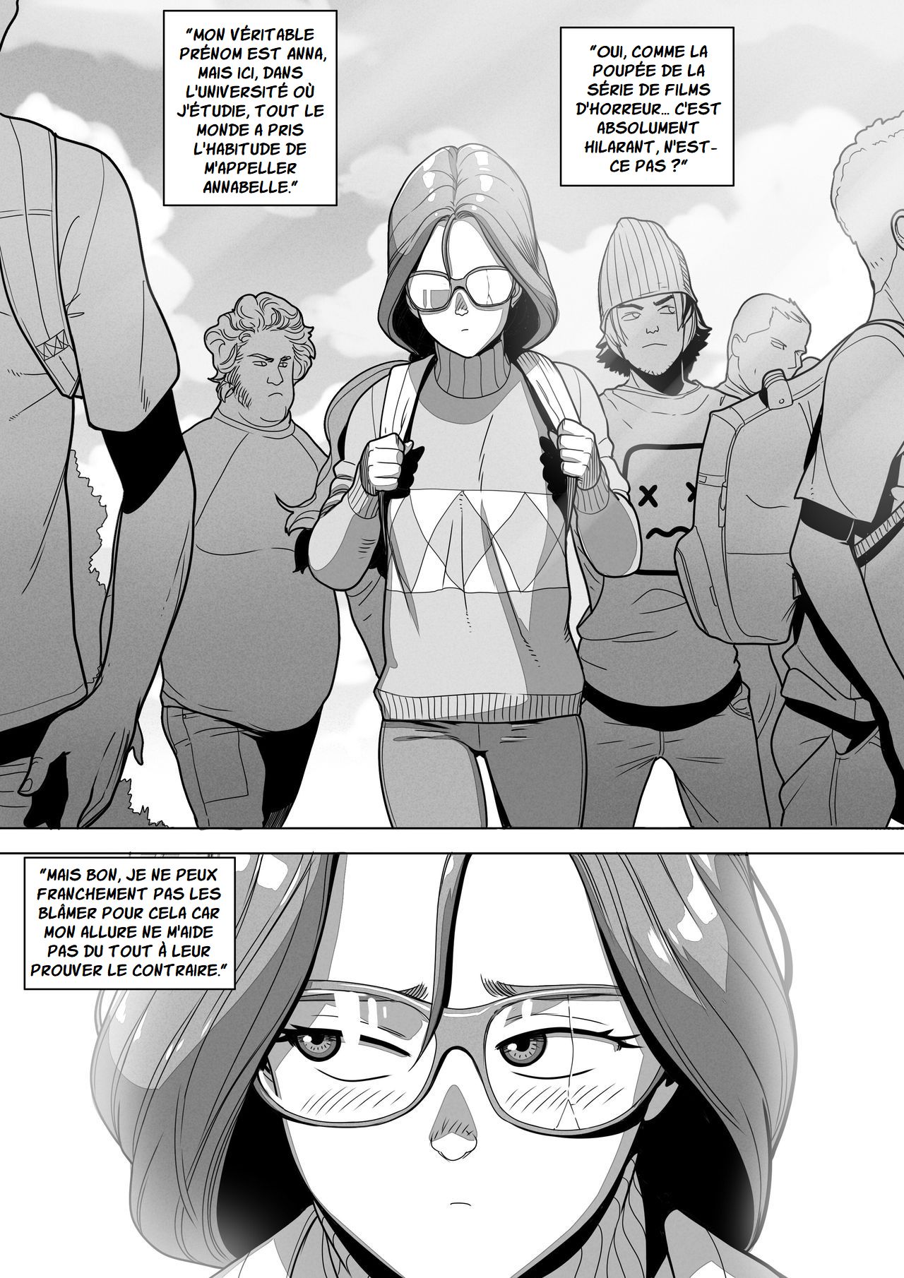 N.I.L.F. – Nerd I’d Like to Fuck / L'Intello que j'aimerais baiser + Bonus page 3 full