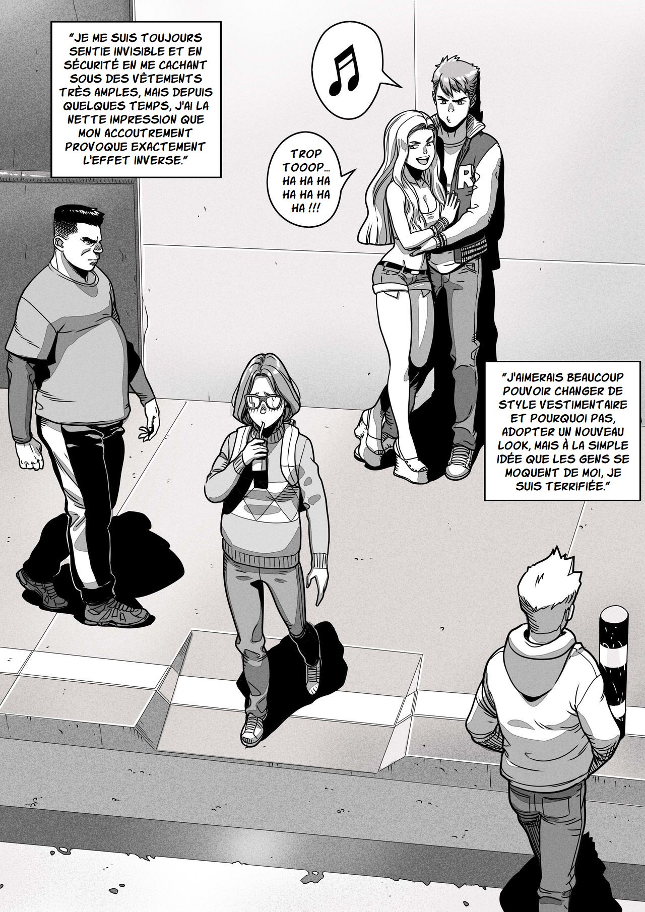 N.I.L.F. – Nerd I’d Like to Fuck / L'Intello que j'aimerais baiser + Bonus page 4 full