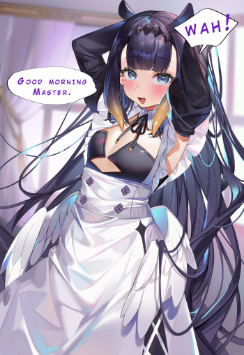 Ninomae Ina'nis Fantasy Maid CG Gasshuu cover