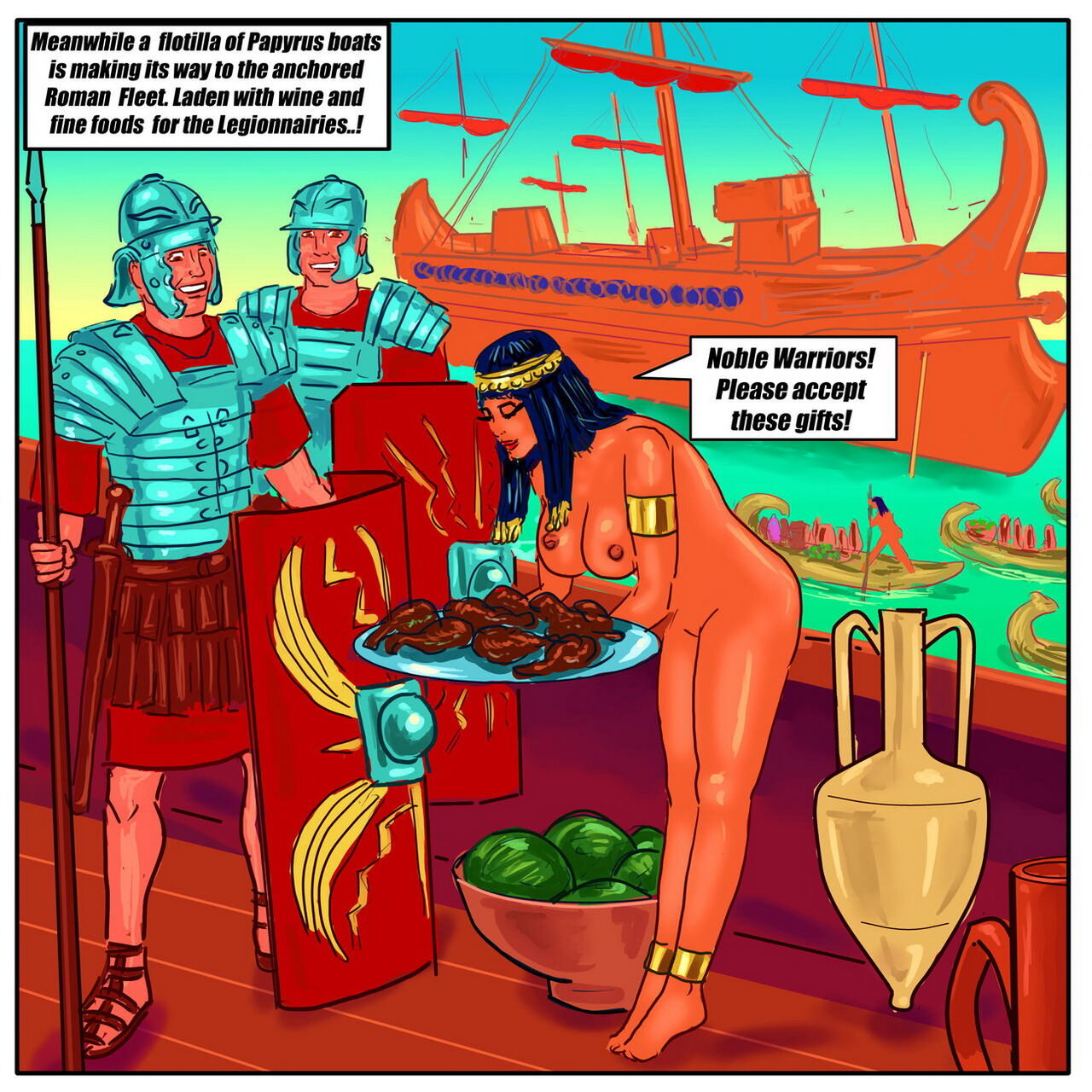 Harold-Bear - Cleopatra defeats Caesar page 9 full