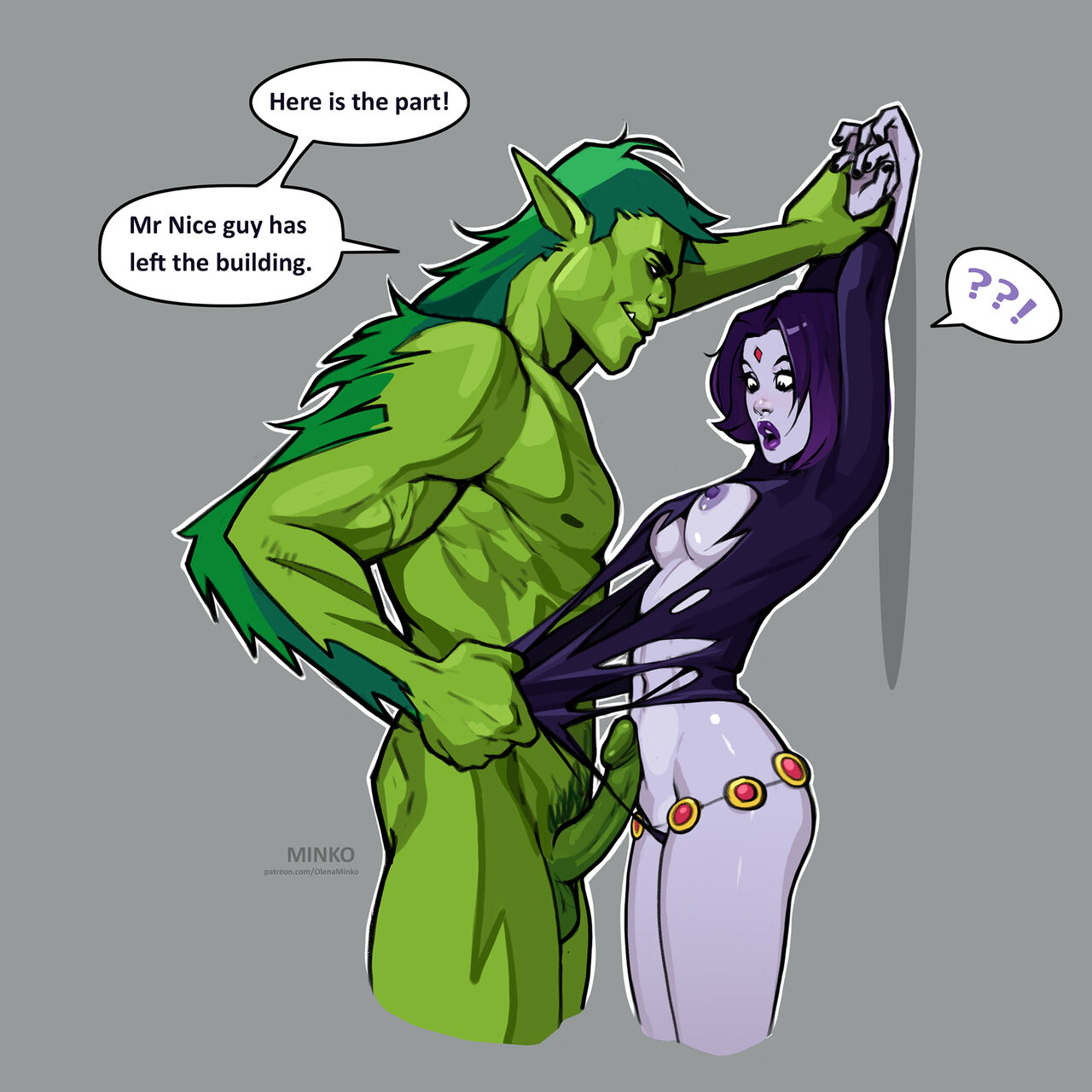 Raven and Beast Boy page 3 full