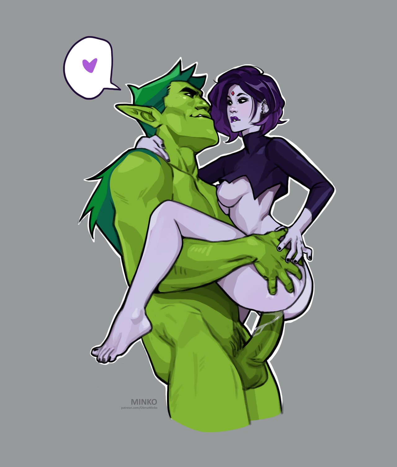 Raven and Beast Boy page 5 full