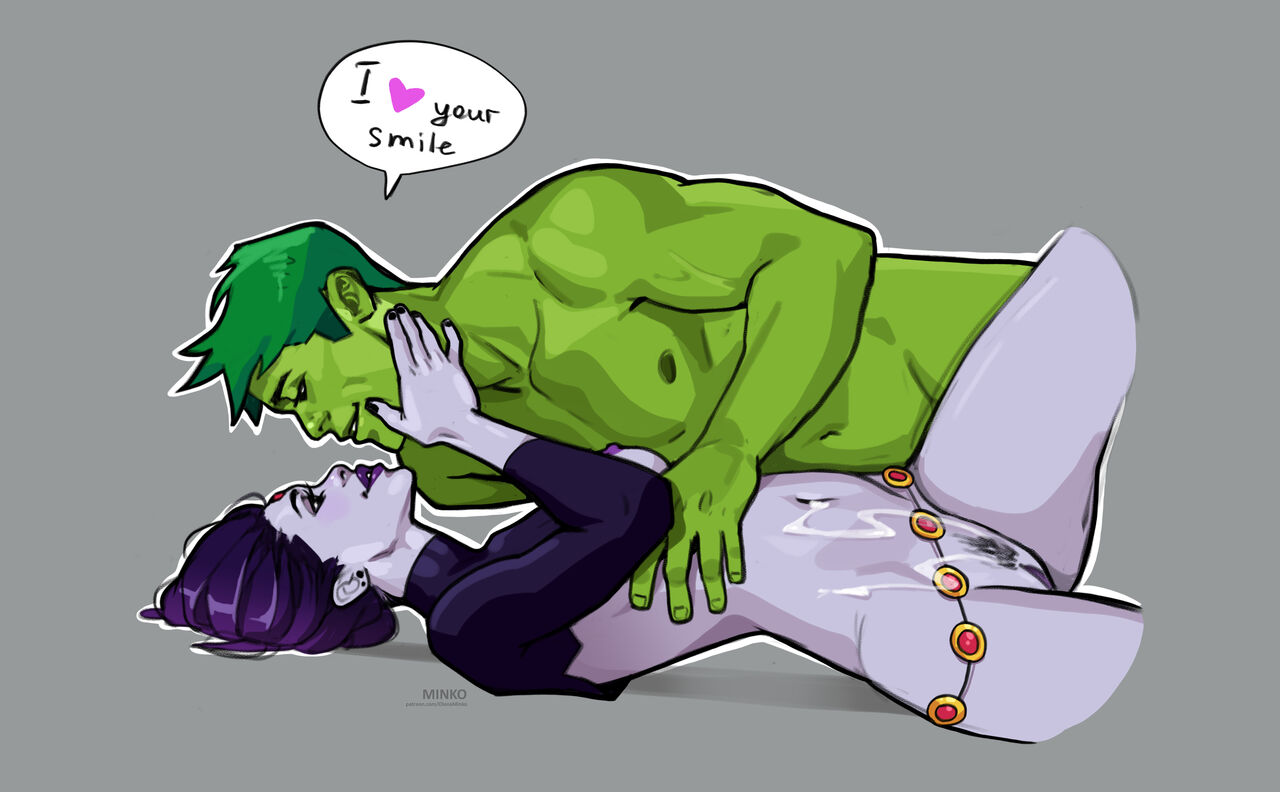 Raven and Beast Boy page 7 full