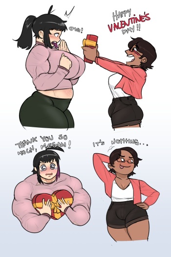 Anne and Megan Valentines cover