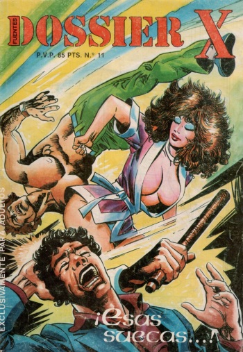 Dossier X 11 - Esas Suecas... cover