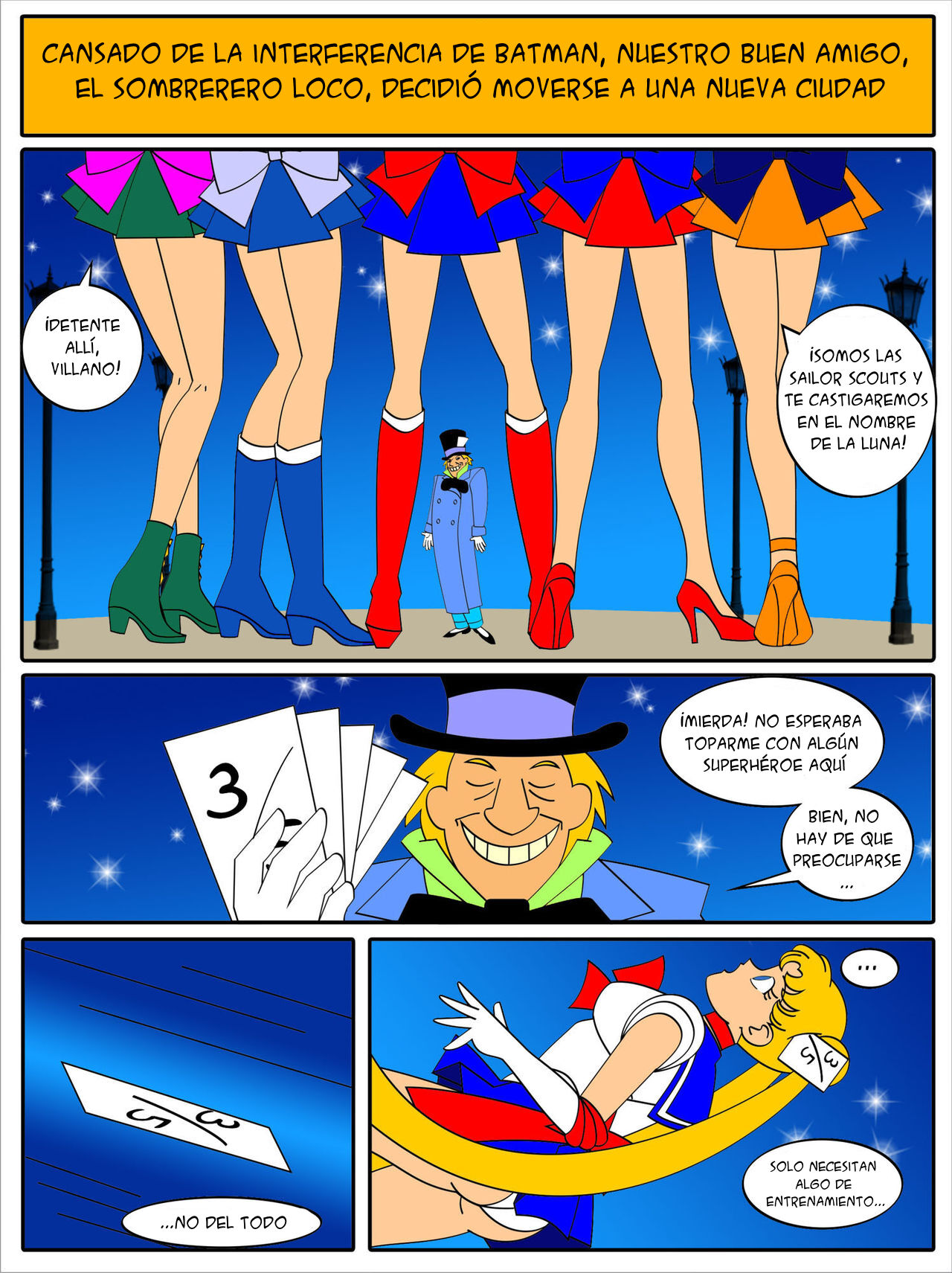 The New Alice for the Mad Hatter  Spanish page 2 full