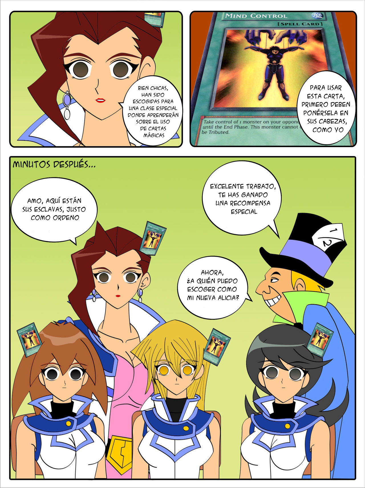 The New Alice for the Mad Hatter  Spanish page 4 full