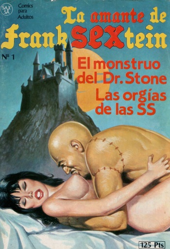 La amante de Franksextein 01 cover