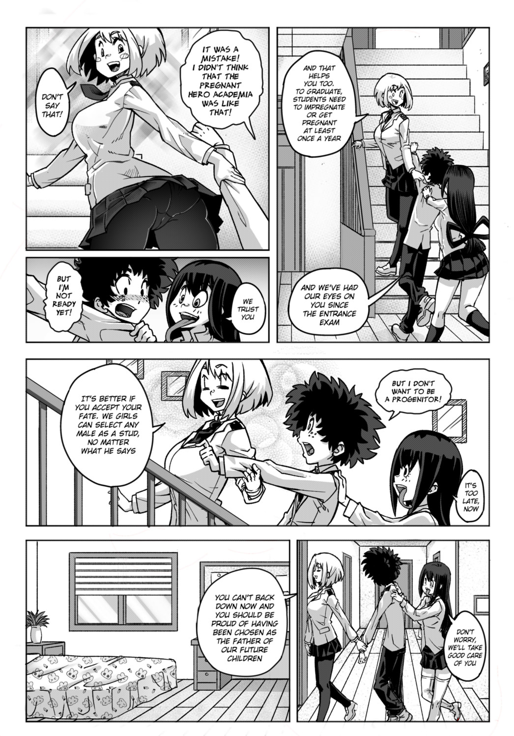 Pregnant Hero Academia page 2 full
