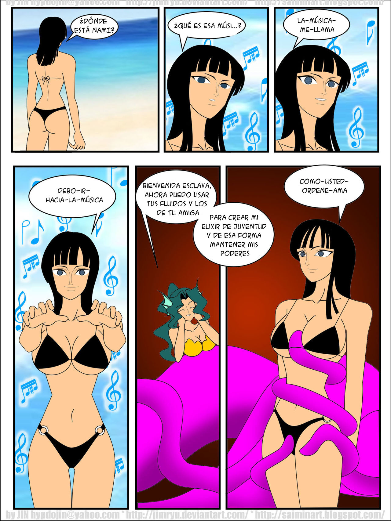 Too-Many Tentacles  Spanish page 4 full