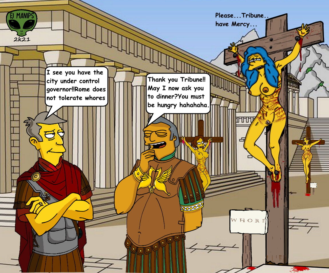 FJM BDSM Marge Simpson page 1 full