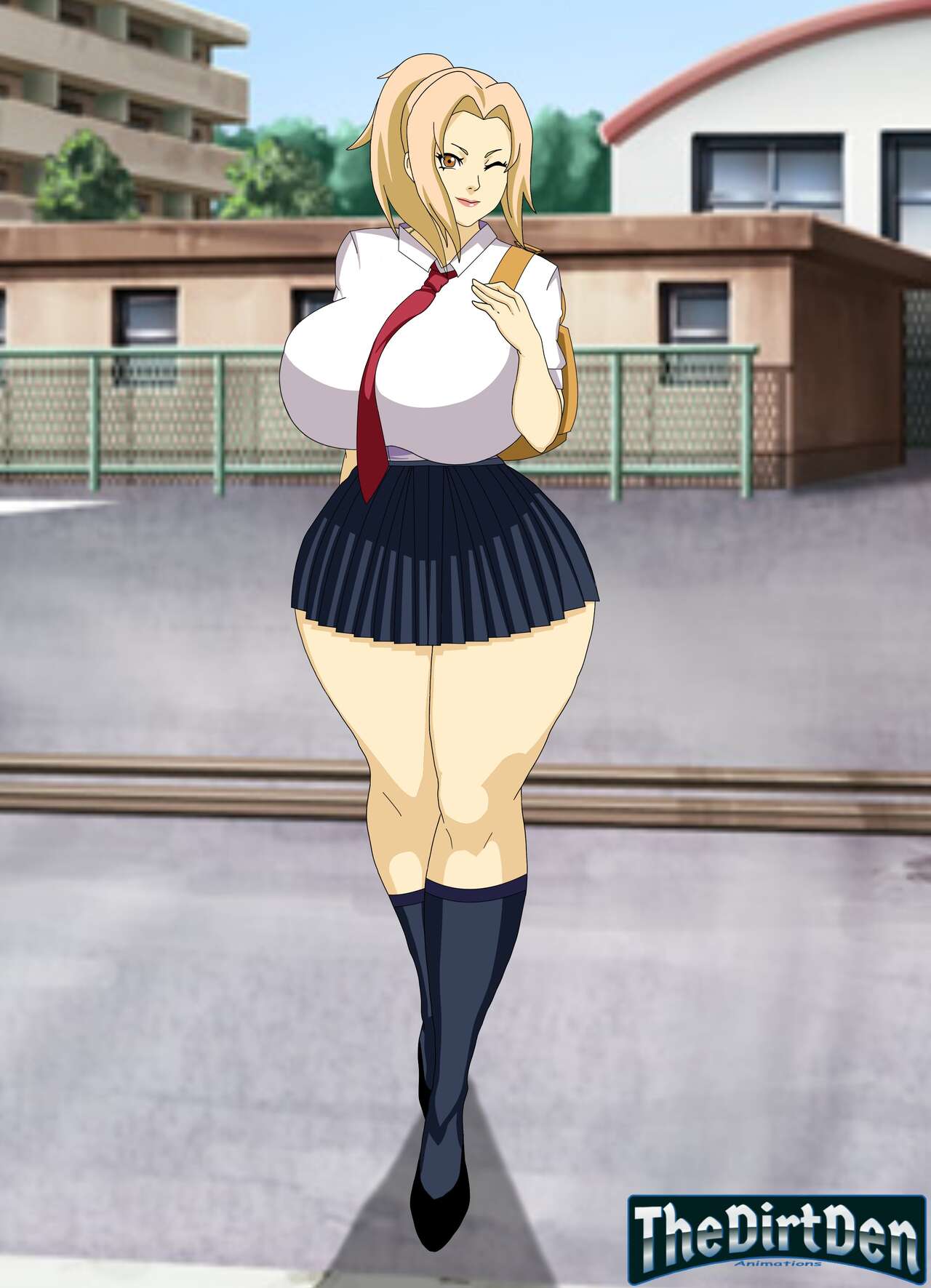 Tsunade Back To School page 1 full