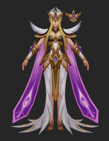 arena of valor character 3d model 005 ilumia cover