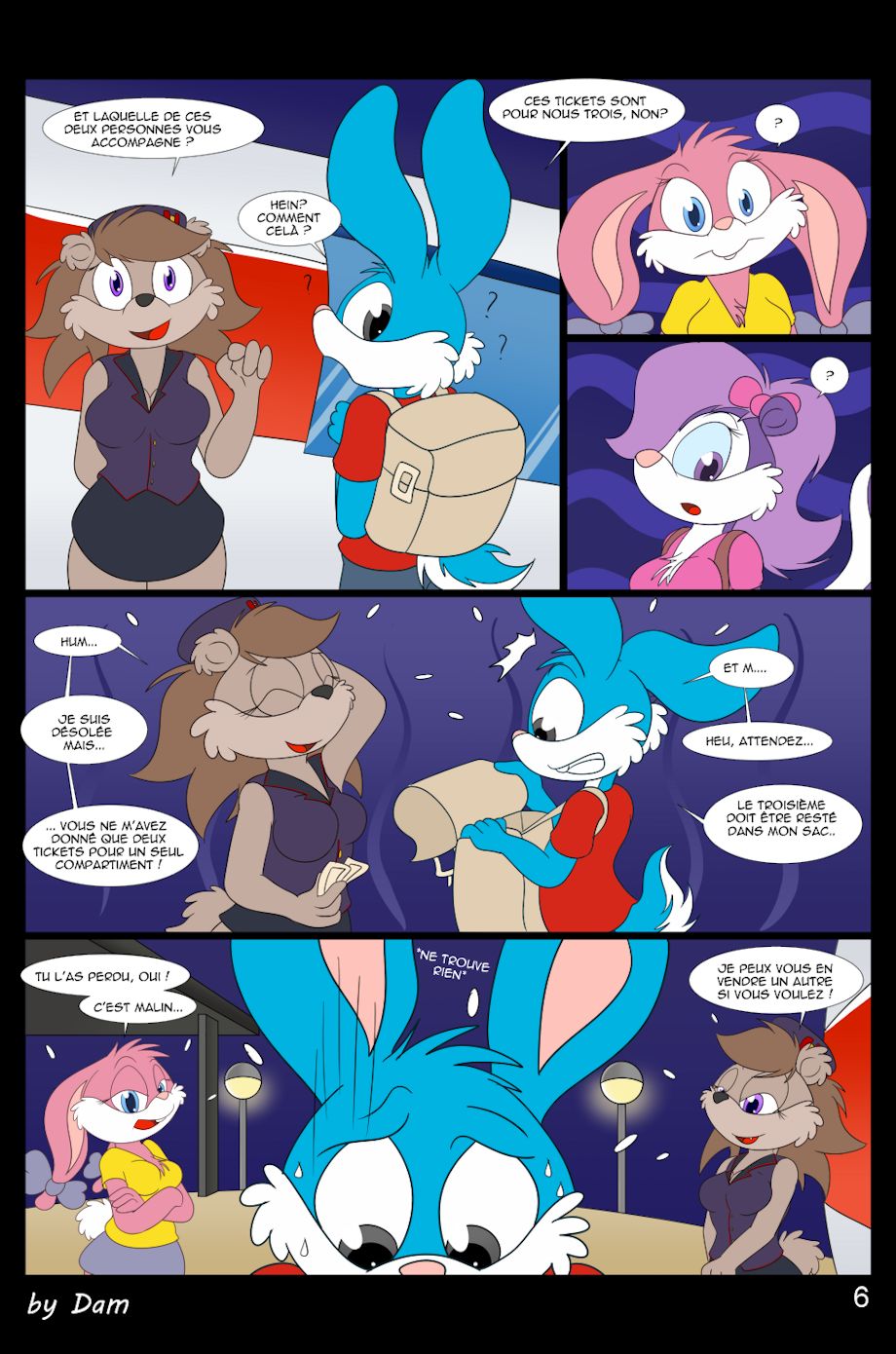 Toons on a train page 6 full
