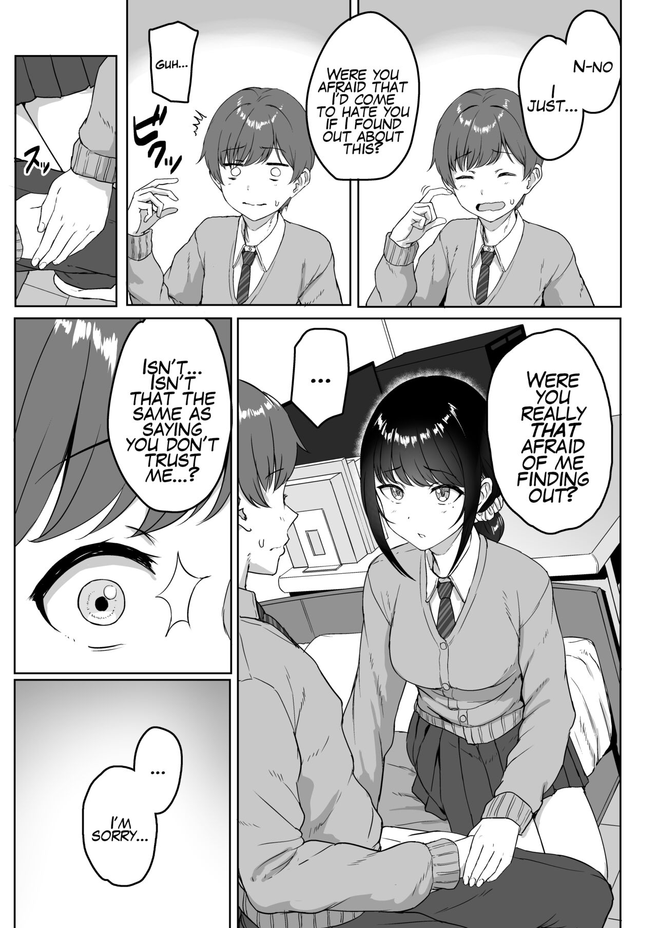Kouhai Kanojo ni ASMR Kiiteru no ga Baremashita | My Younger Girlfriend Caught Me Listening To ASMR page 6 full