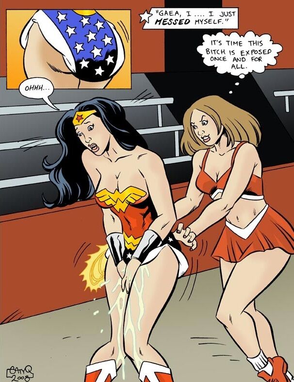 Diapered Wonder Woman page 8 full