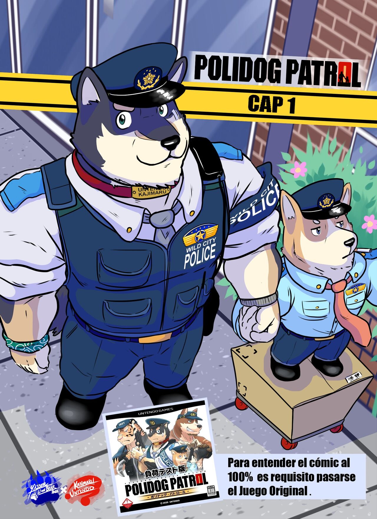 Polidog Patrol Cap 1 page 2 full