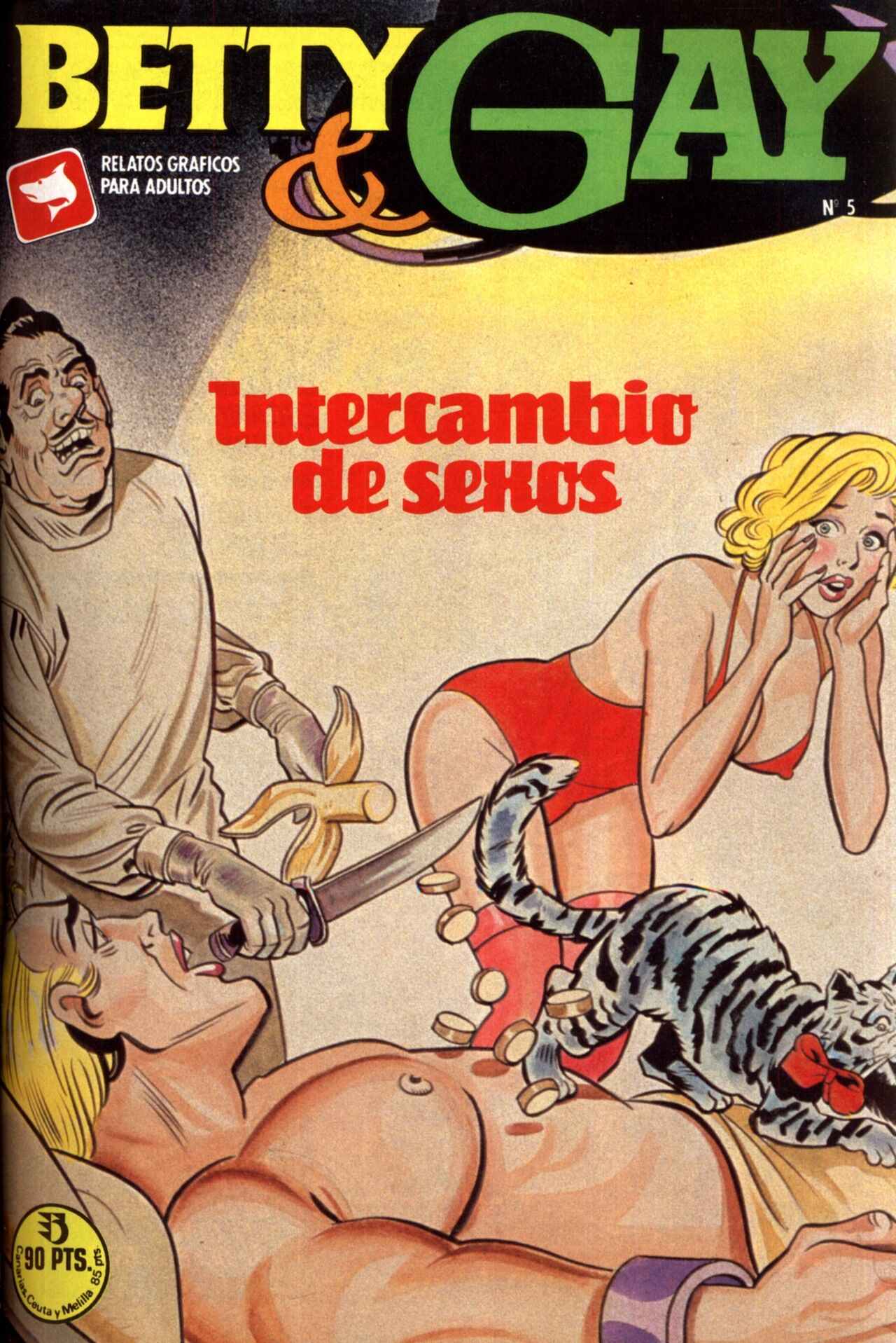 Betty &amp; Gay 5 Intercambio de sexos page 1 full