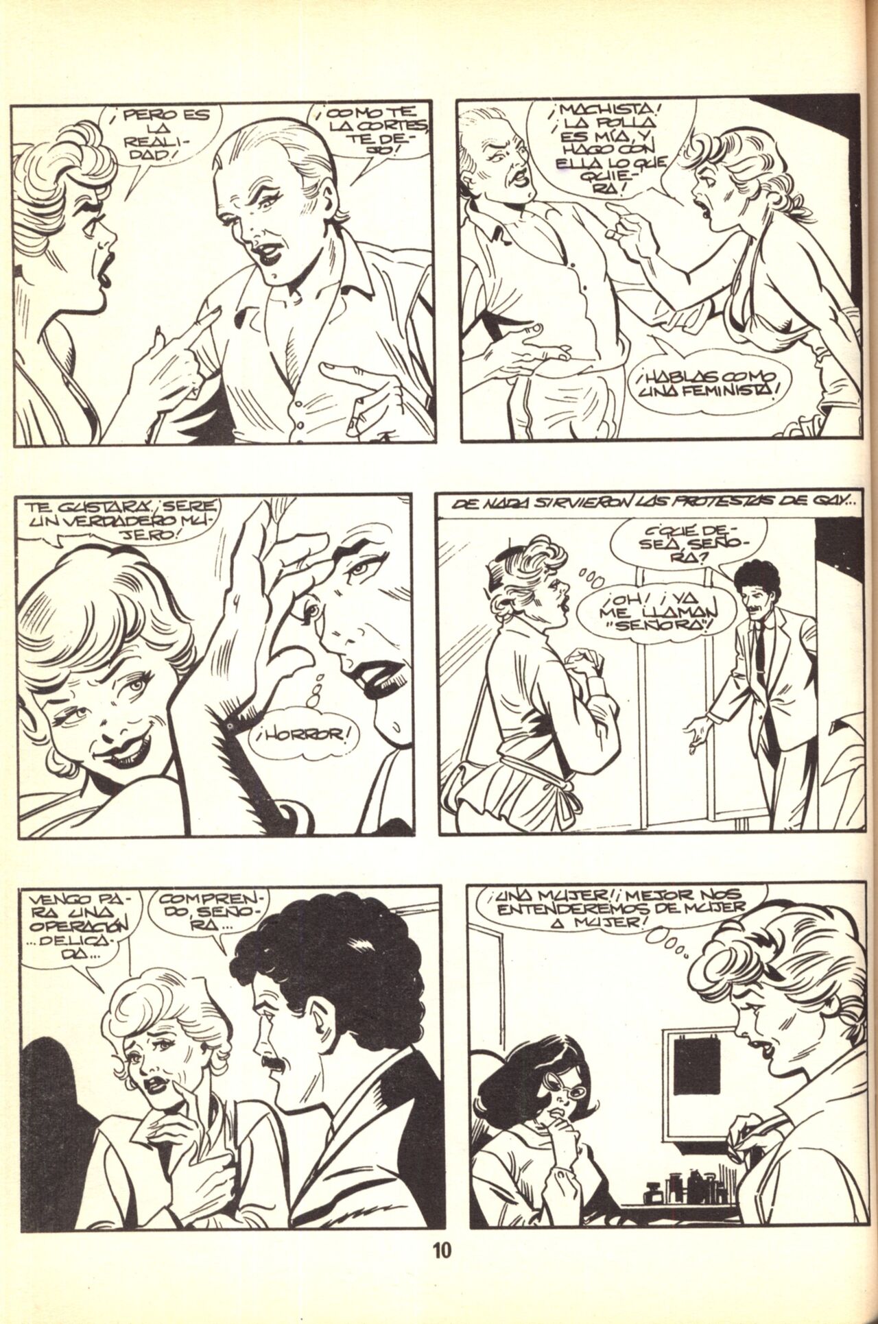 Betty &amp; Gay 5 Intercambio de sexos page 10 full