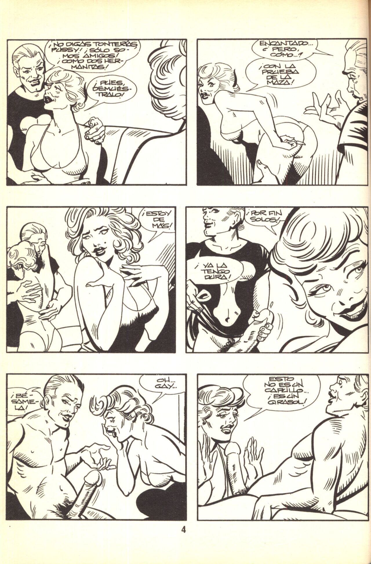 Betty &amp; Gay 5 Intercambio de sexos page 4 full