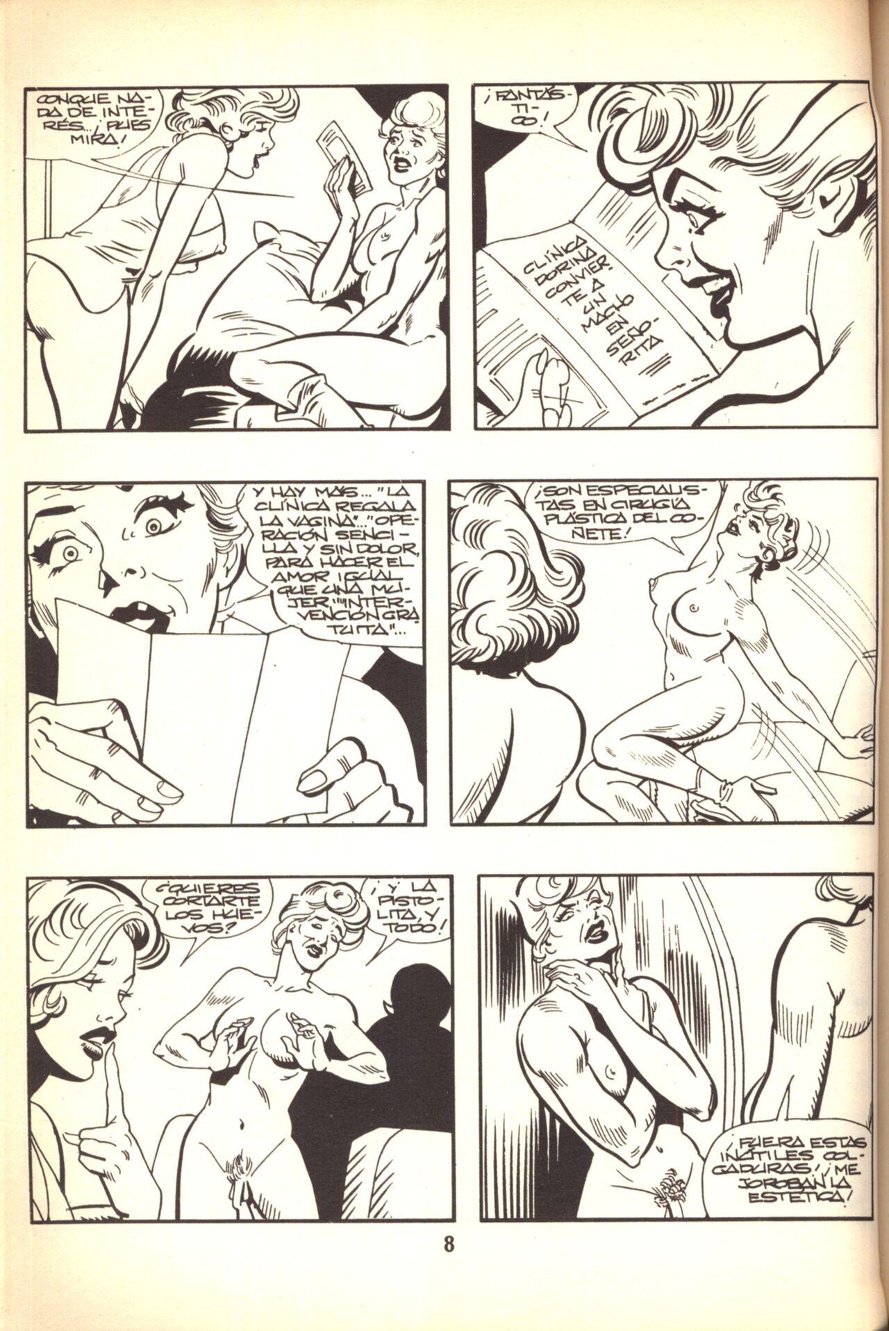 Betty &amp; Gay 5 Intercambio de sexos page 8 full
