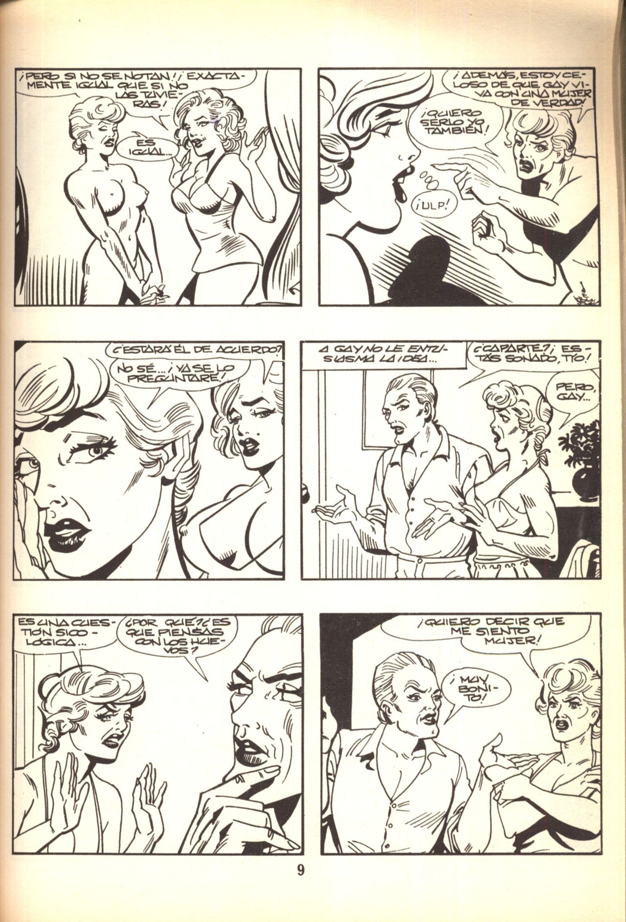 Betty &amp; Gay 5 Intercambio de sexos page 9 full