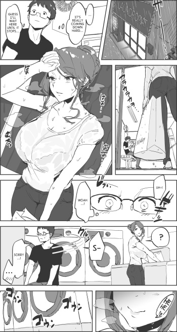 Tsuyu no Coin Laundry | Rain at the Laundromat cover