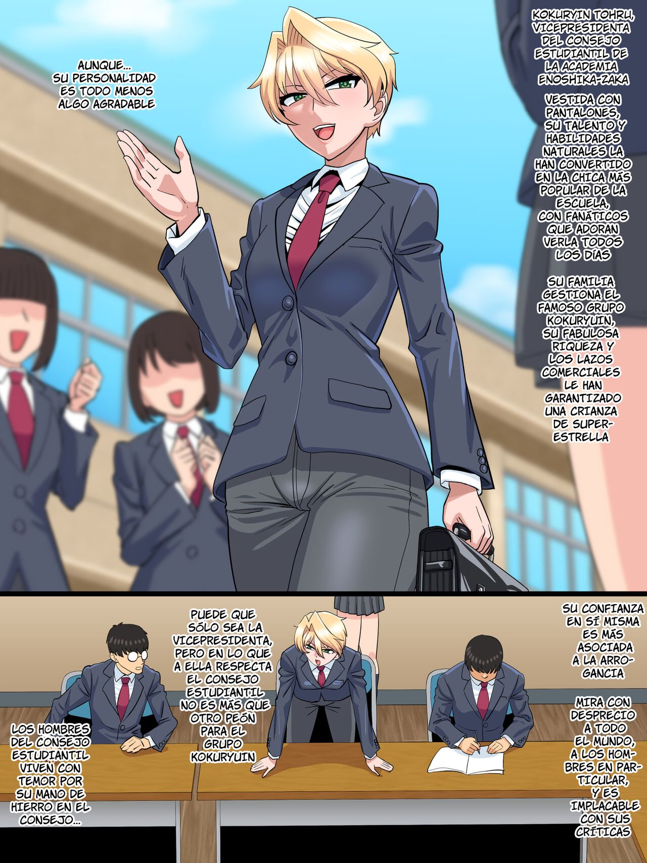 Inyoku Kaihou ~Bakunyuu Dansou Joshi no Maso Mesu Honshou~ page 3 full