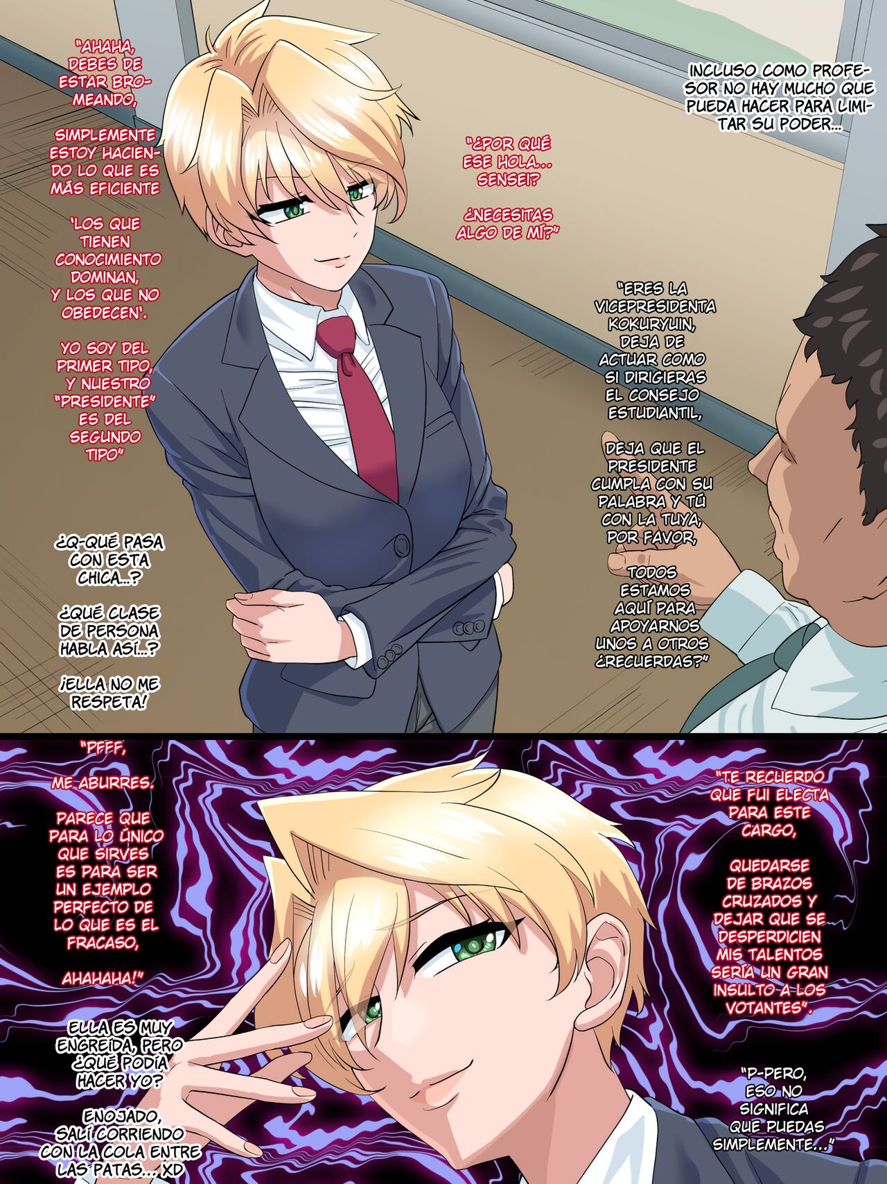Inyoku Kaihou ~Bakunyuu Dansou Joshi no Maso Mesu Honshou~ page 4 full