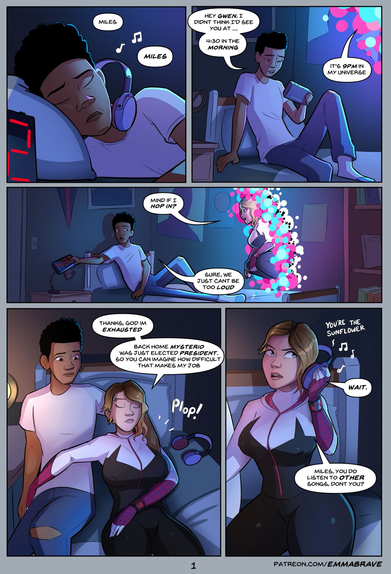 Spiderverse 18+ page 1 full