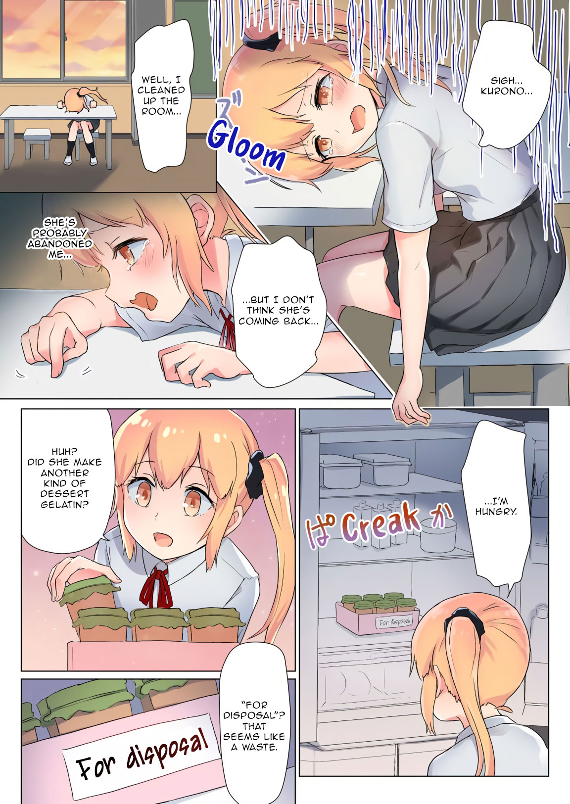 Senpai, Watashi o Tabete kudasai ~Jelly-ka Shoujo to Toromitsu Ecchi~  | Eat me, Senpai! ~The Gelatin Girl and the Thick, Lewd Nectar~ page 7 full