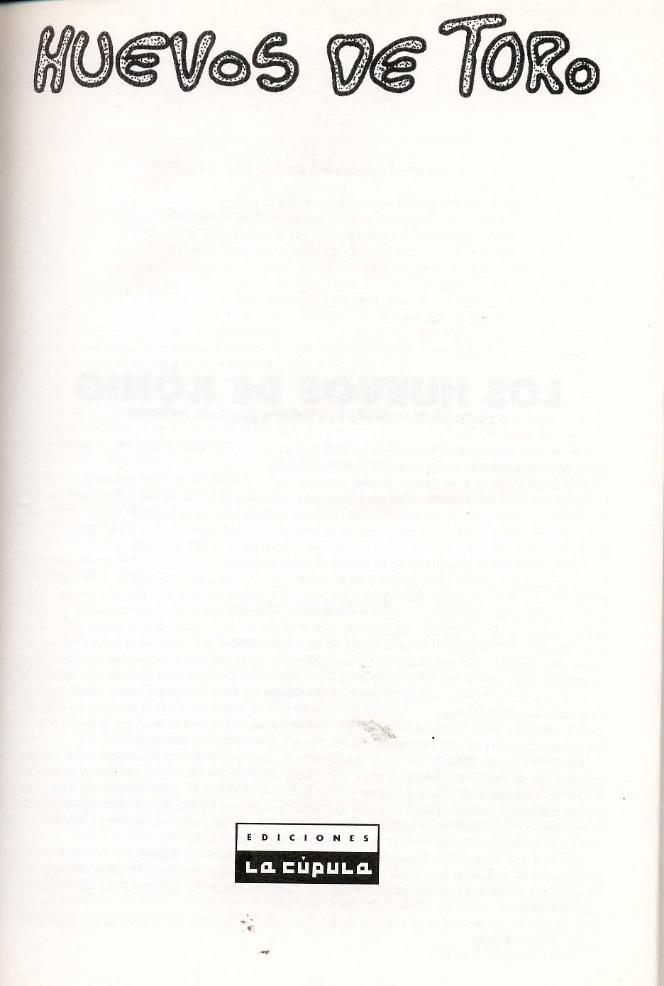 Ralf König - Huevos de toro page 2 full