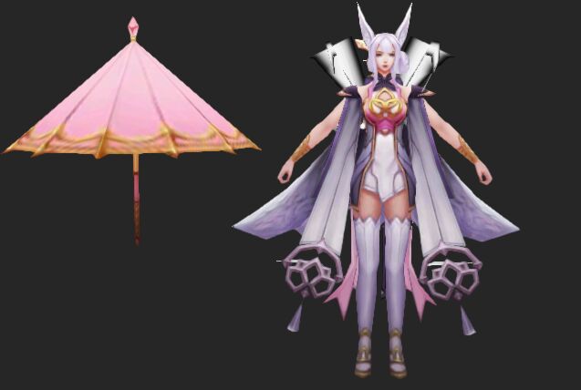 arena of valor character 3d model 001 Liliana page 1 full