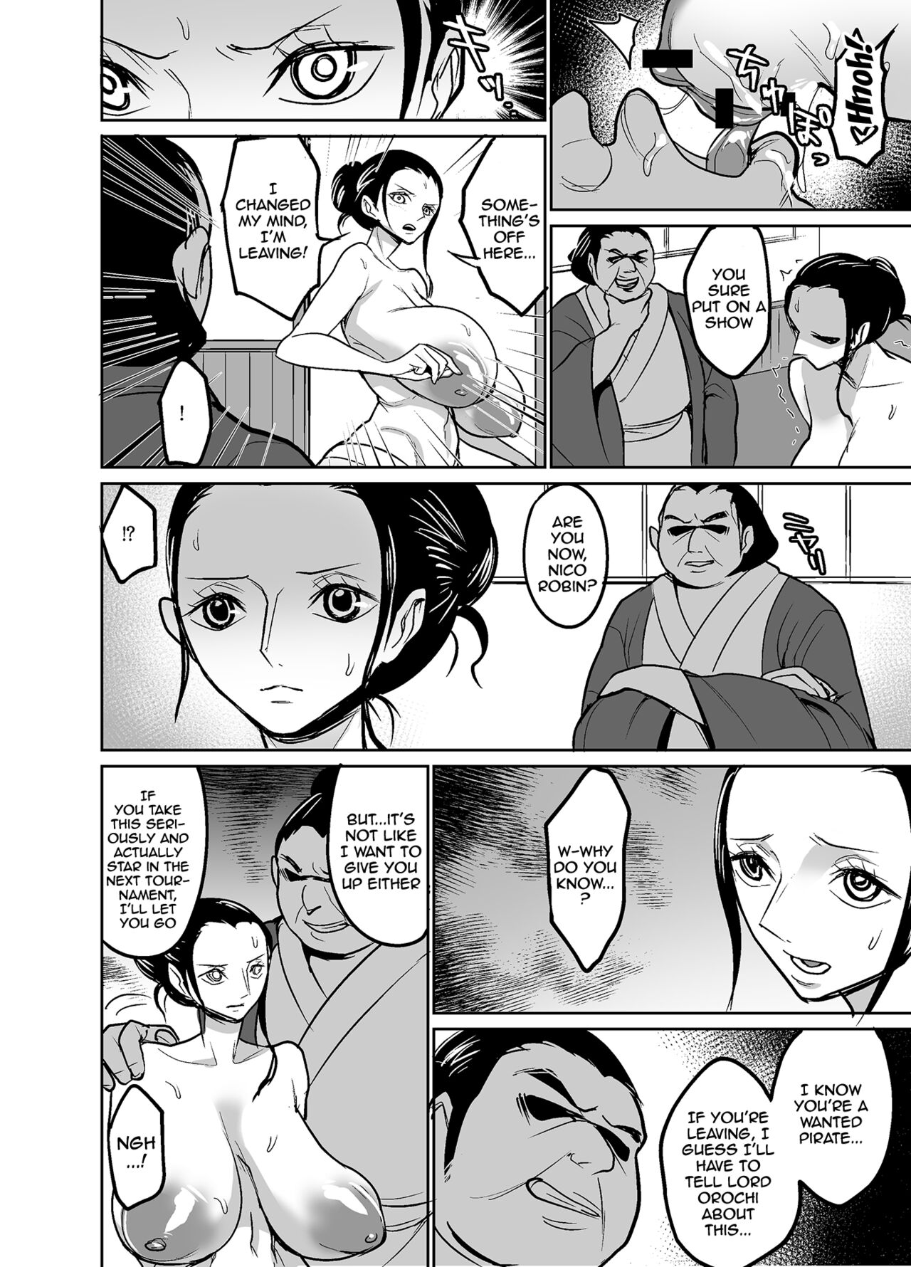 Wa no Kuni ni Sumou-tori to Shite Sennyu Shite Shimatta Kokogaku-sha | The Archaeologist Who Has Infiltrated the Wano Country As a Sumo Wrestler page 9 full